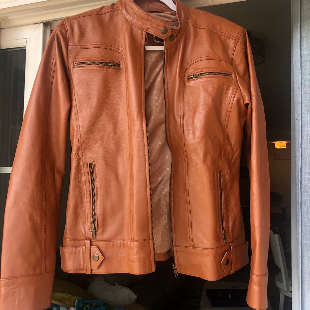 🤎 Faux Leather Jacket 🤎